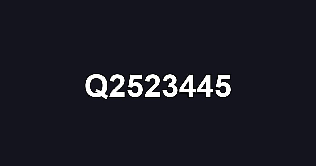 Q2523445