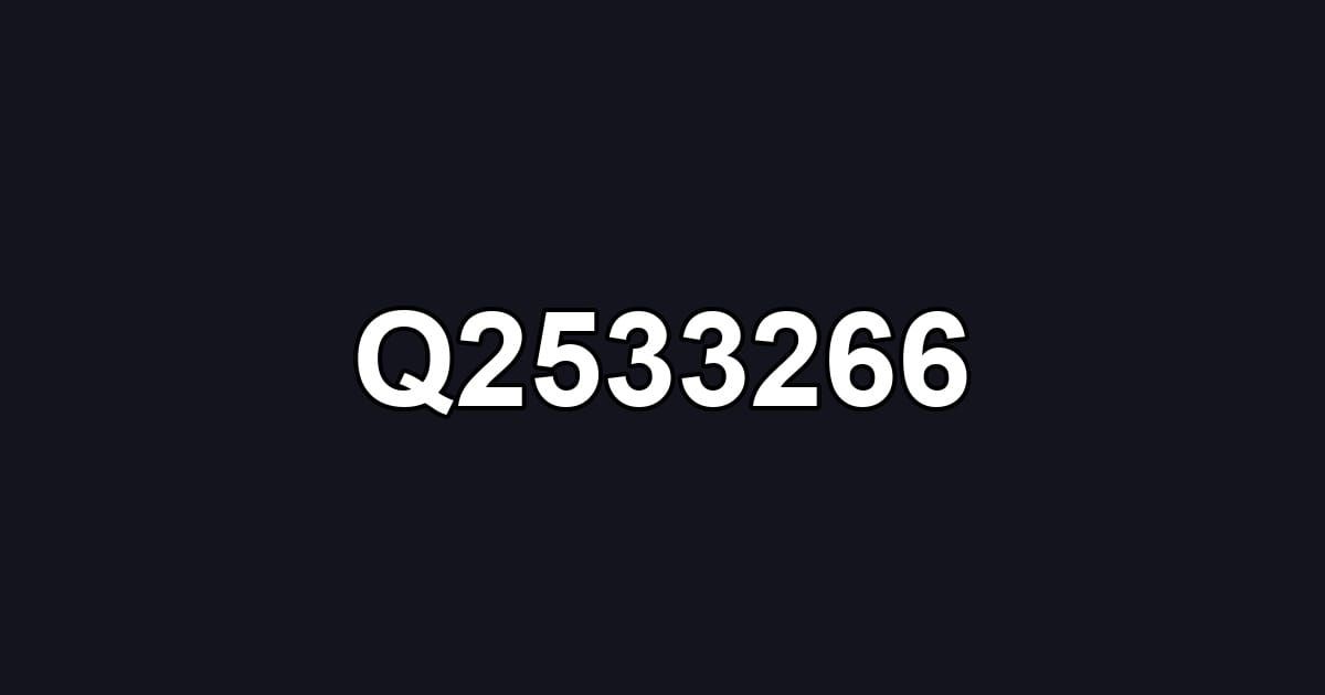 Q2533266