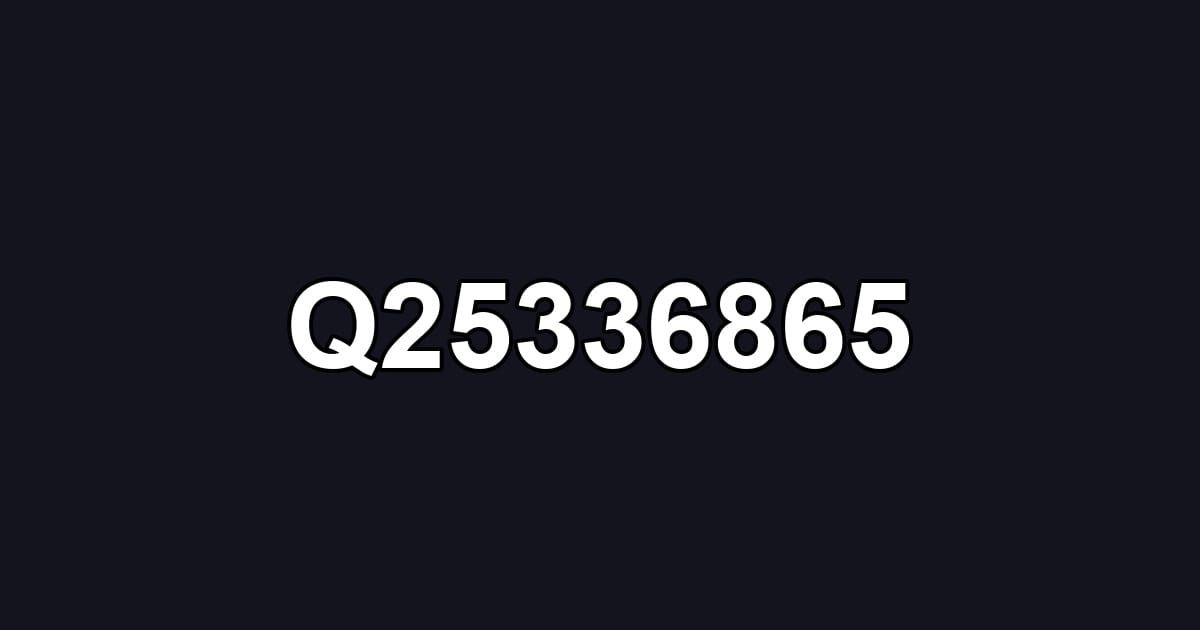 Q25336865