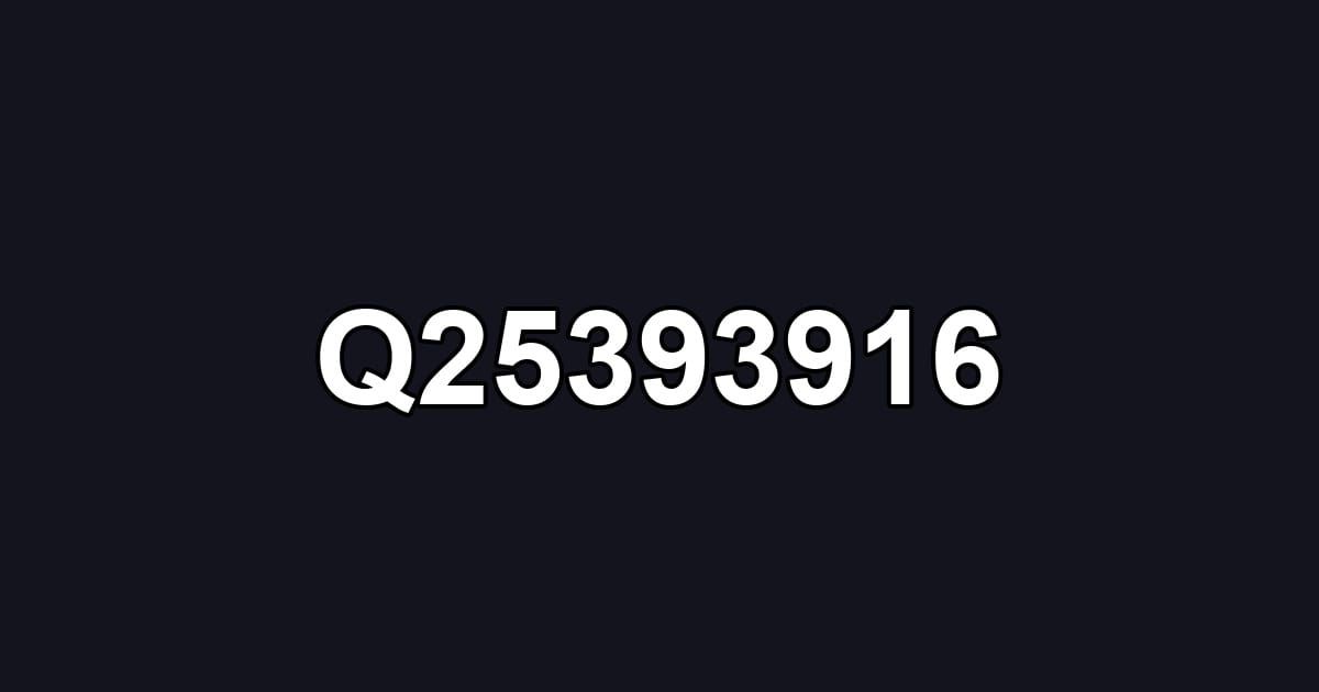 Q25393916