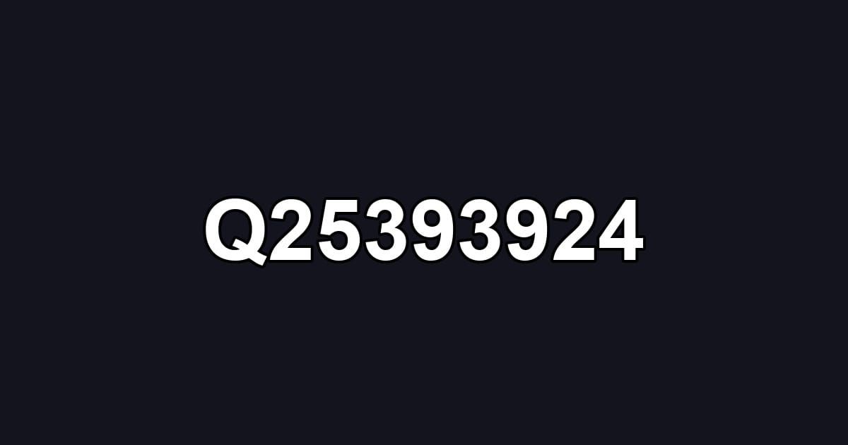 Q25393924