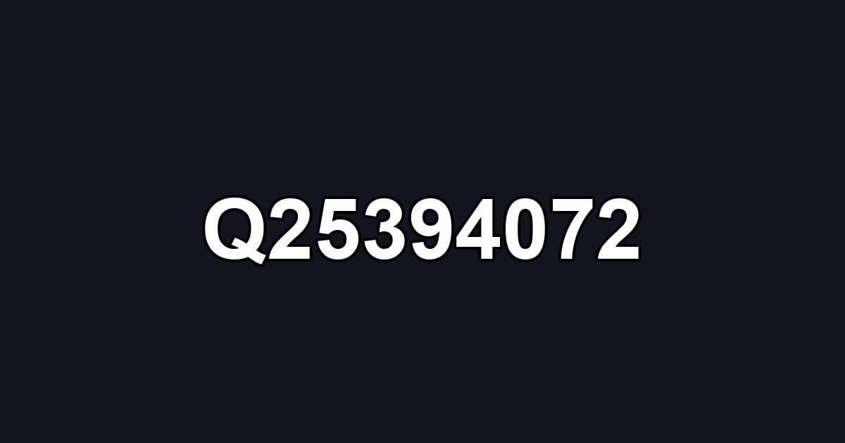 Q25394072
