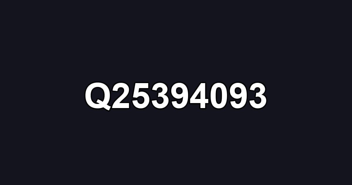 Q25394093