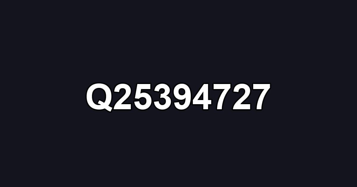 Q25394727
