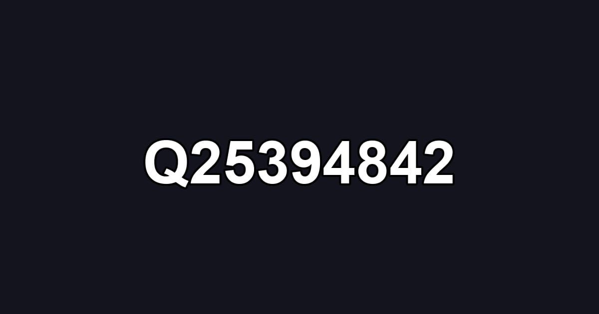 Q25394842