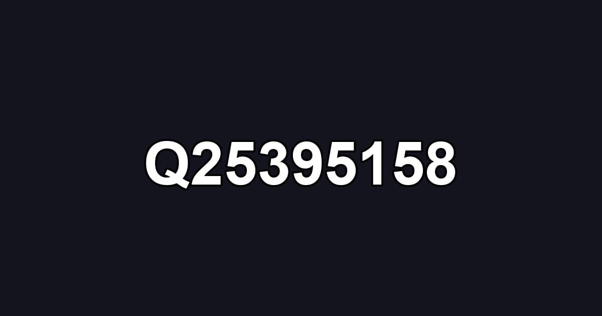Q25395158