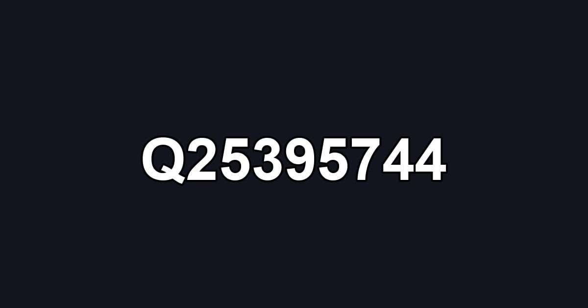 Q25395744