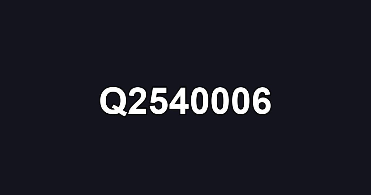 Q2540006