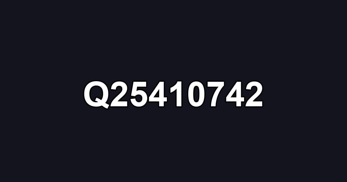 Q25410742