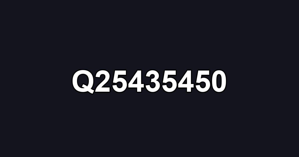 Q25435450