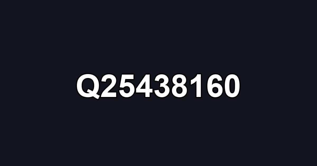 Q25438160