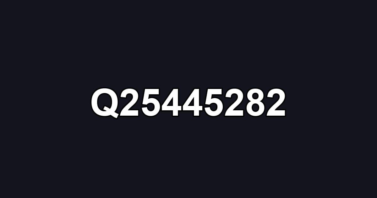 Q25445282