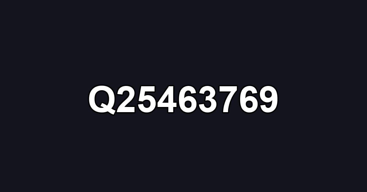 Q25463769