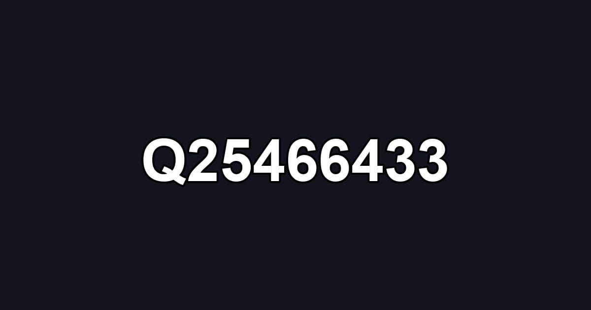 Q25466433