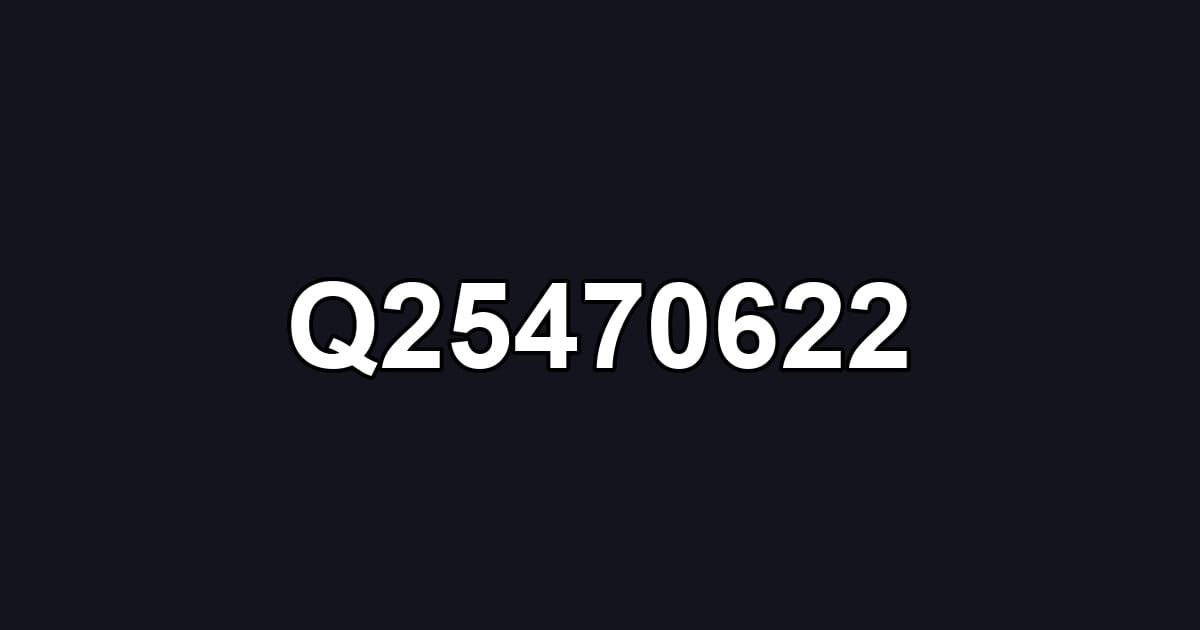 Q25470622