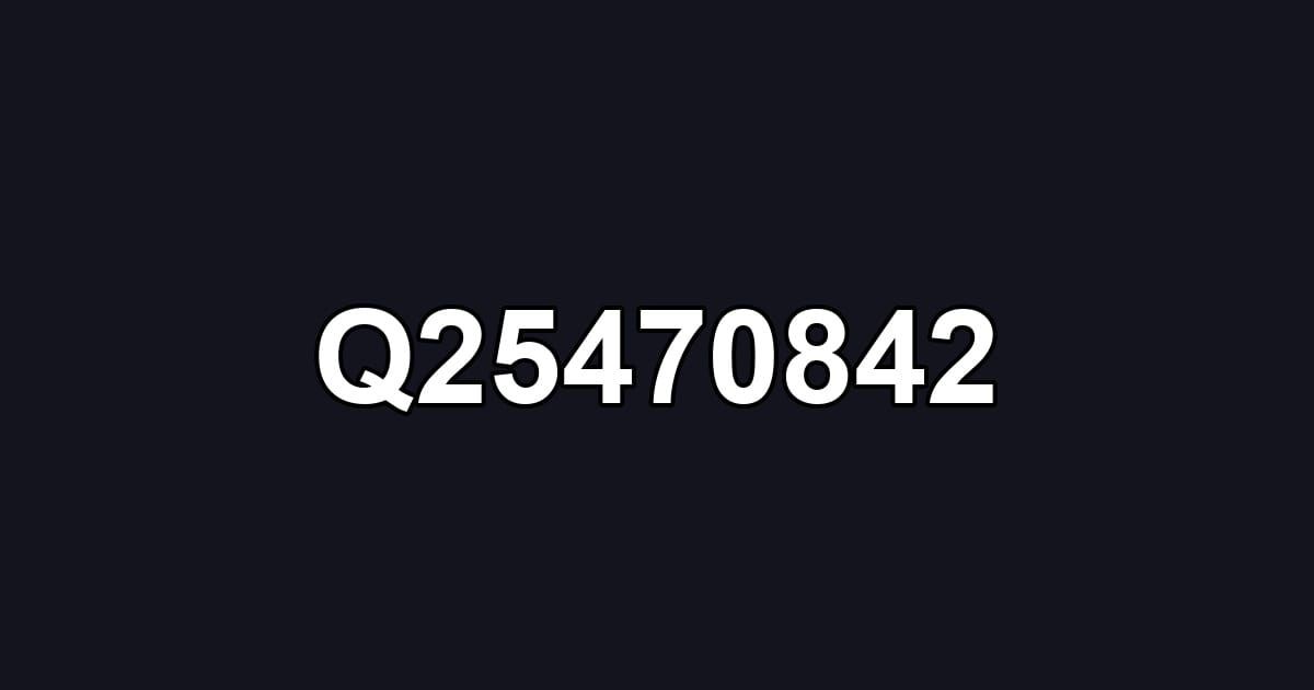 Q25470842