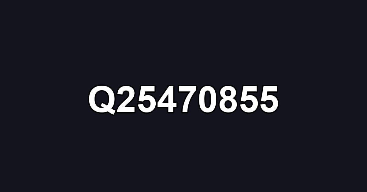 Q25470855