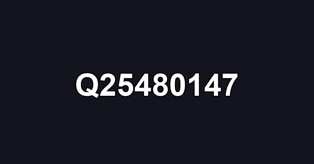 Q25480147