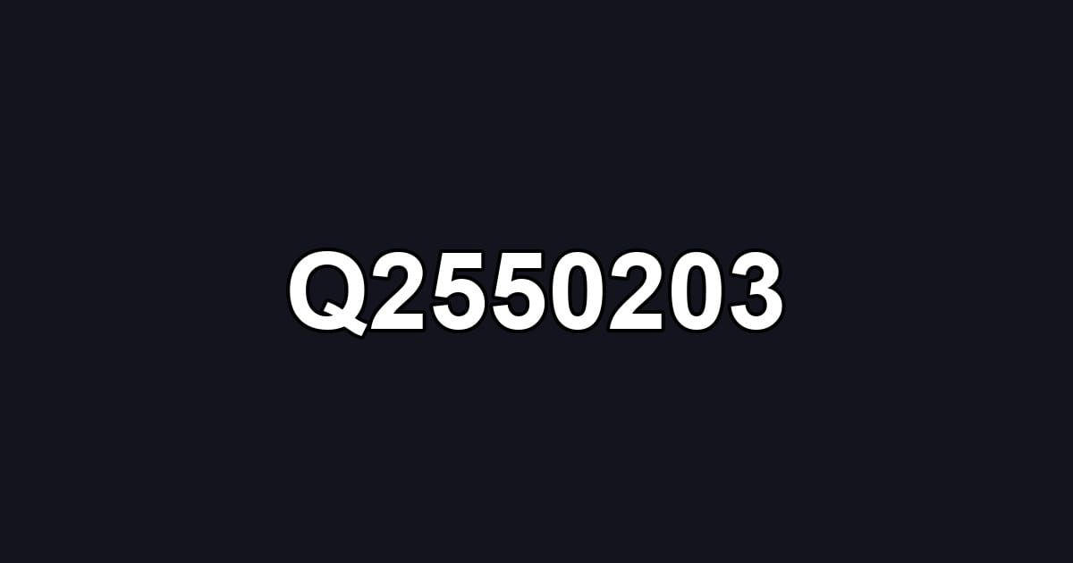 Q2550203