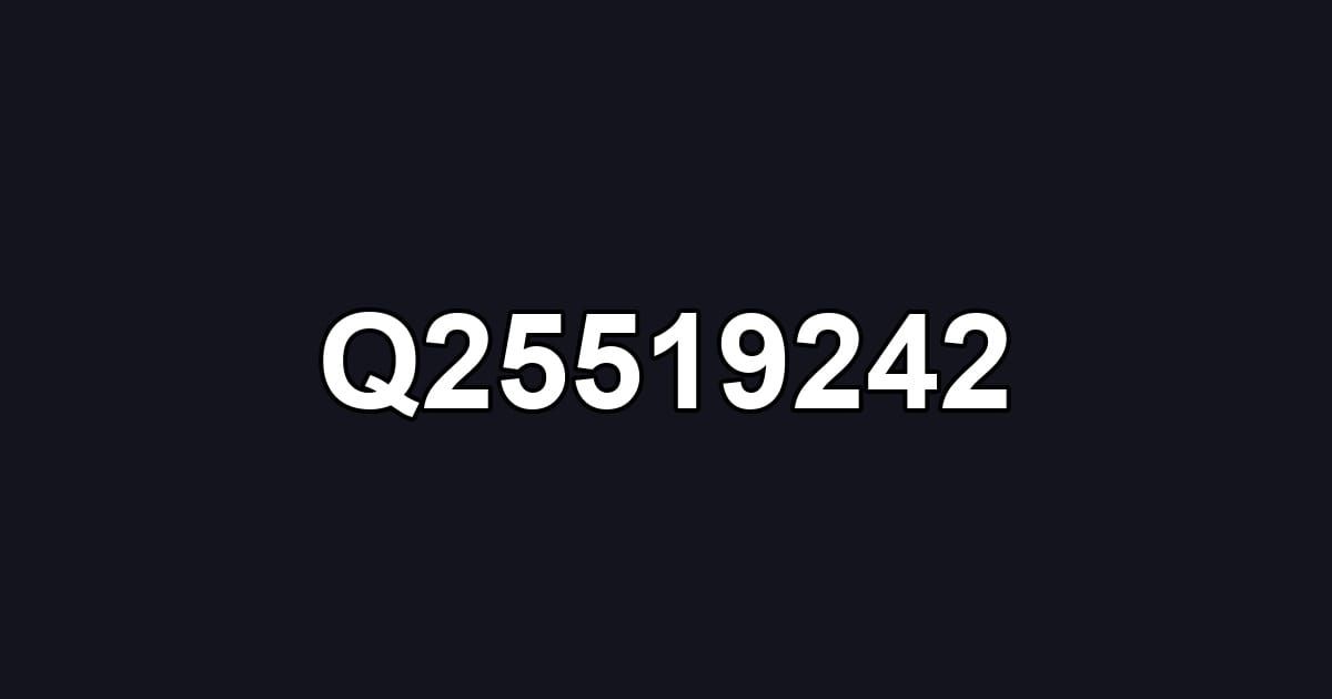 Q25519242