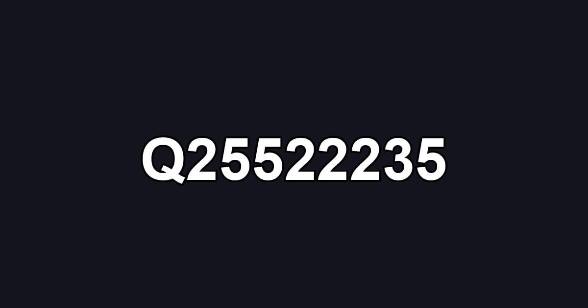 Q25522235