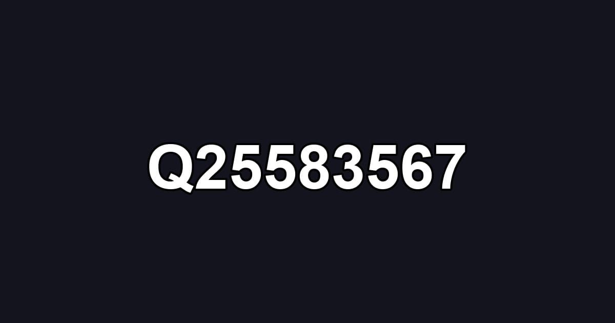 Q25583567