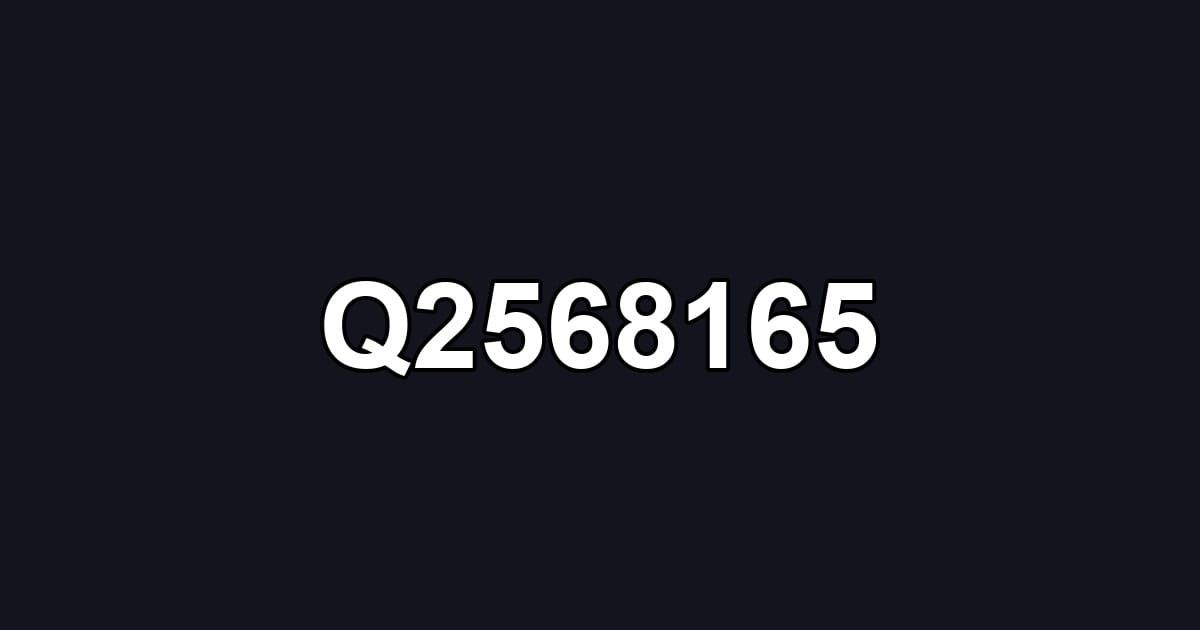Q2568165