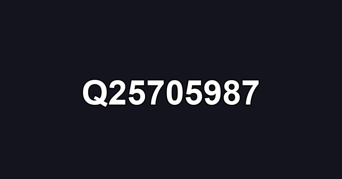 Q25705987