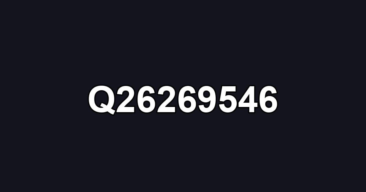 Q26269546