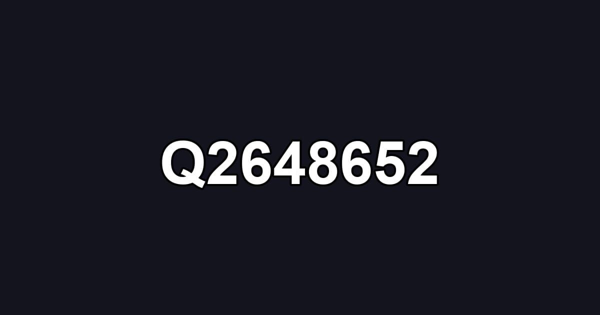 Q2648652
