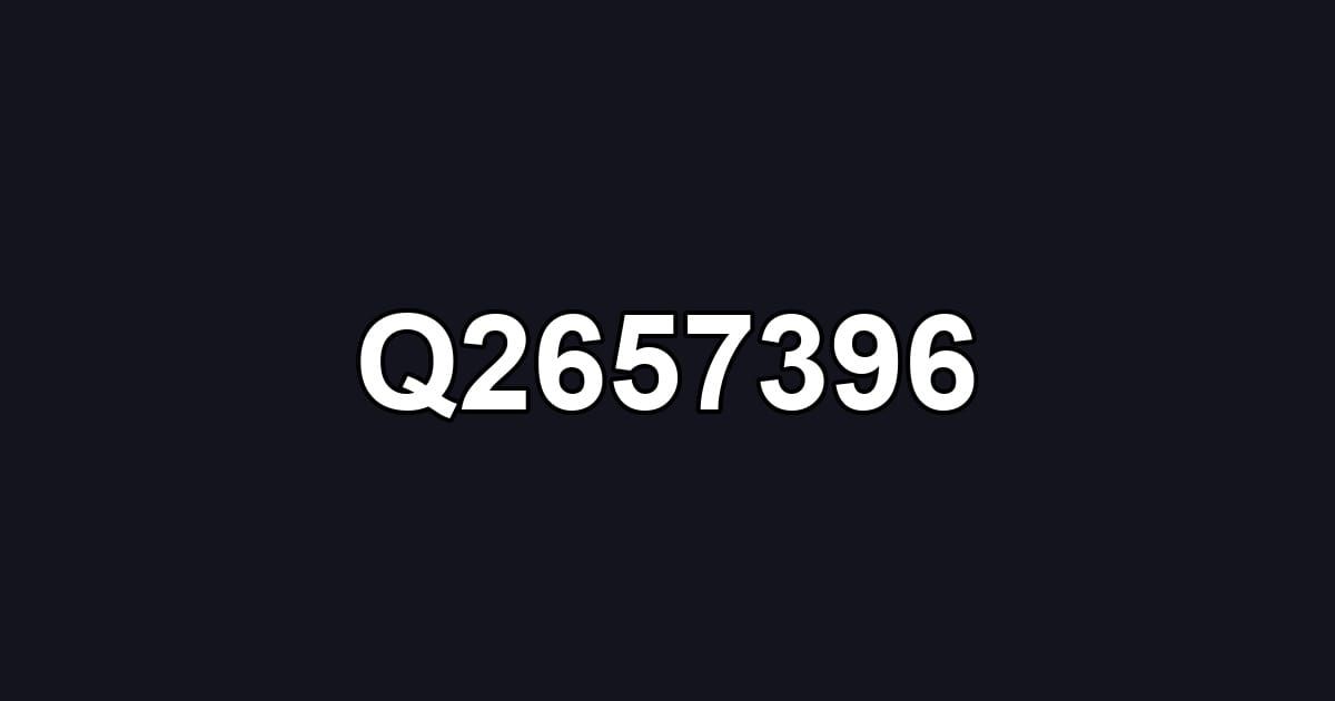 Q2657396