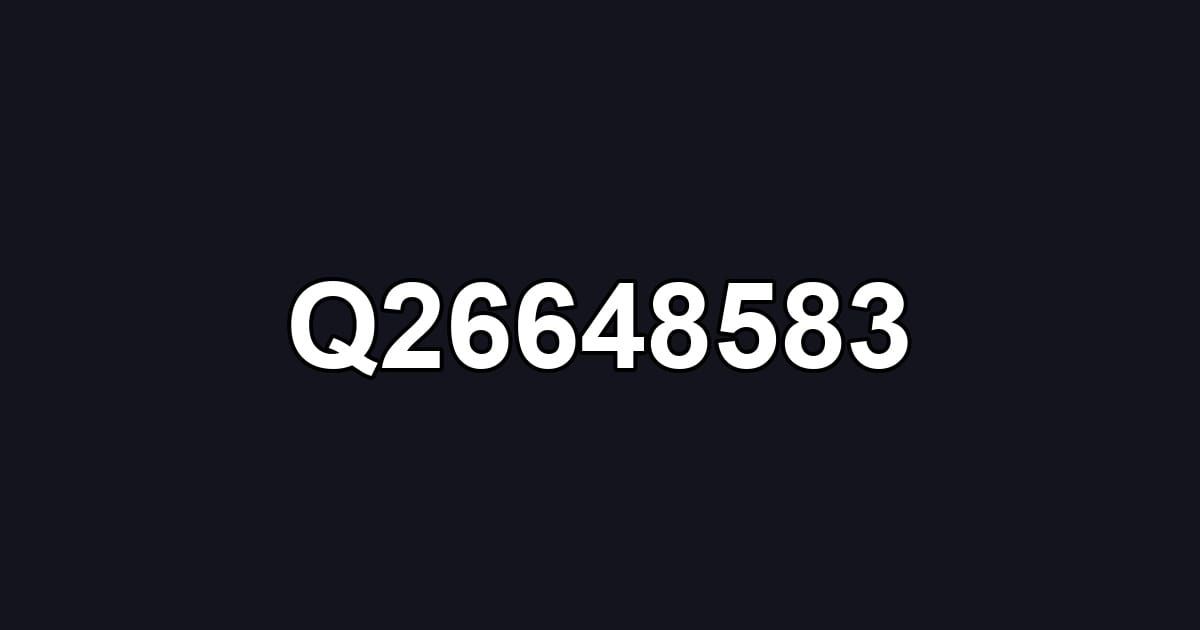 Q26648583