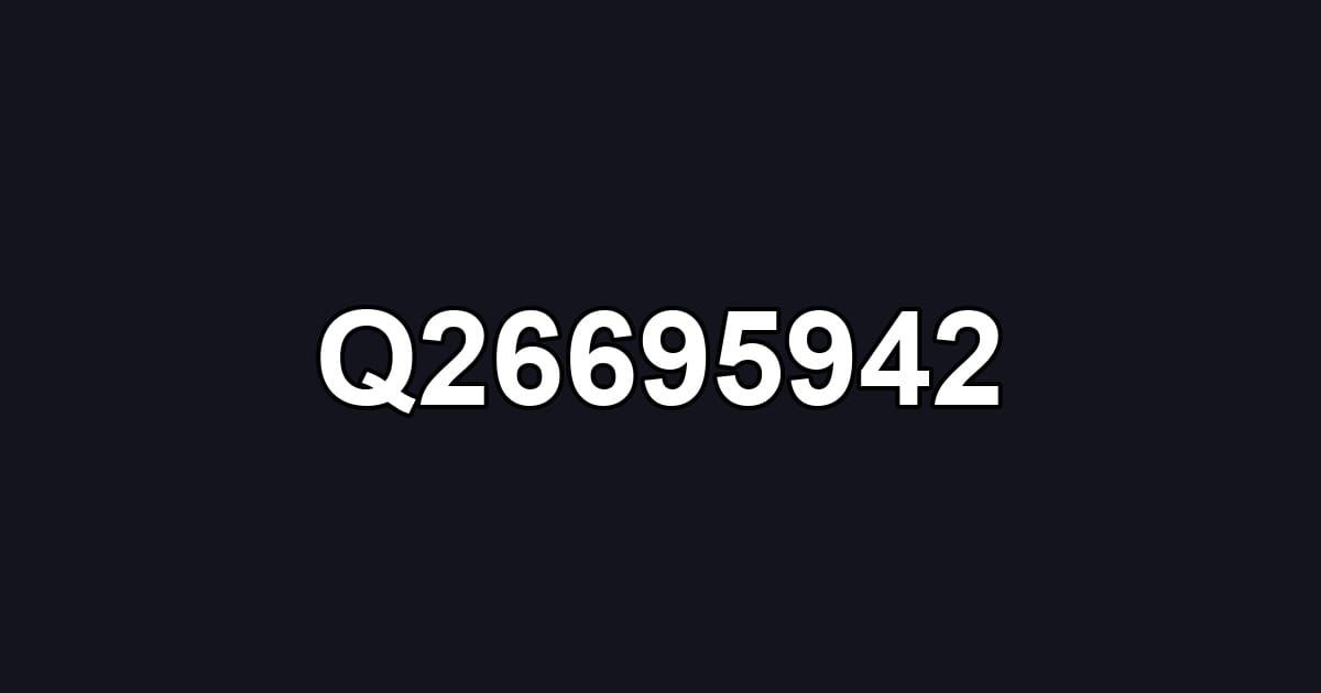 Q26695942