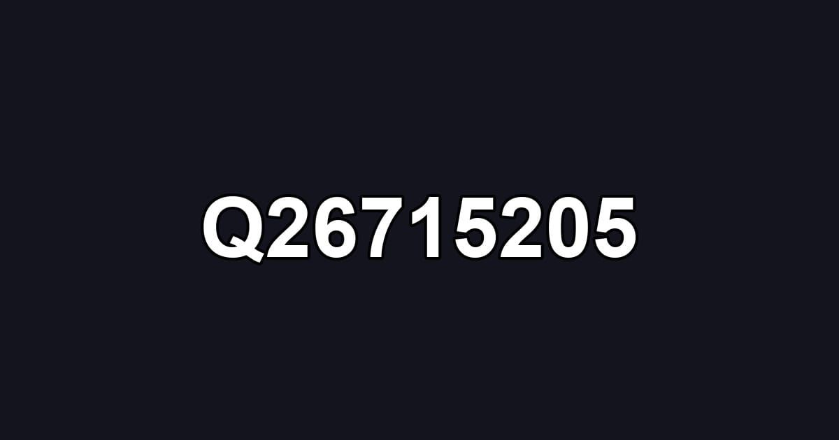 Q26715205