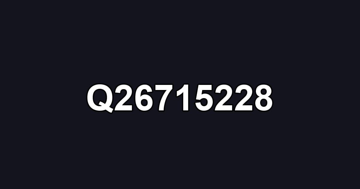 Q26715228