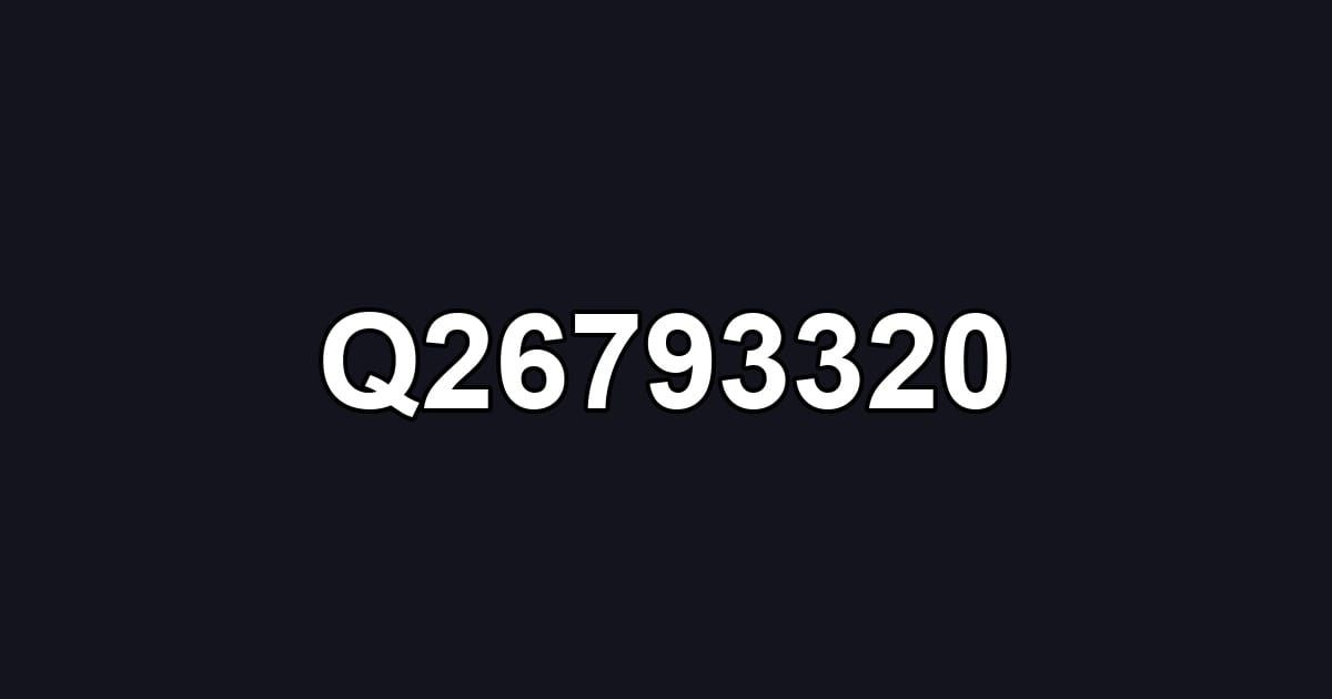 Q26793320