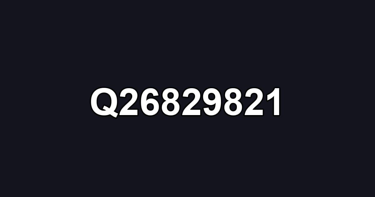 Q26829821