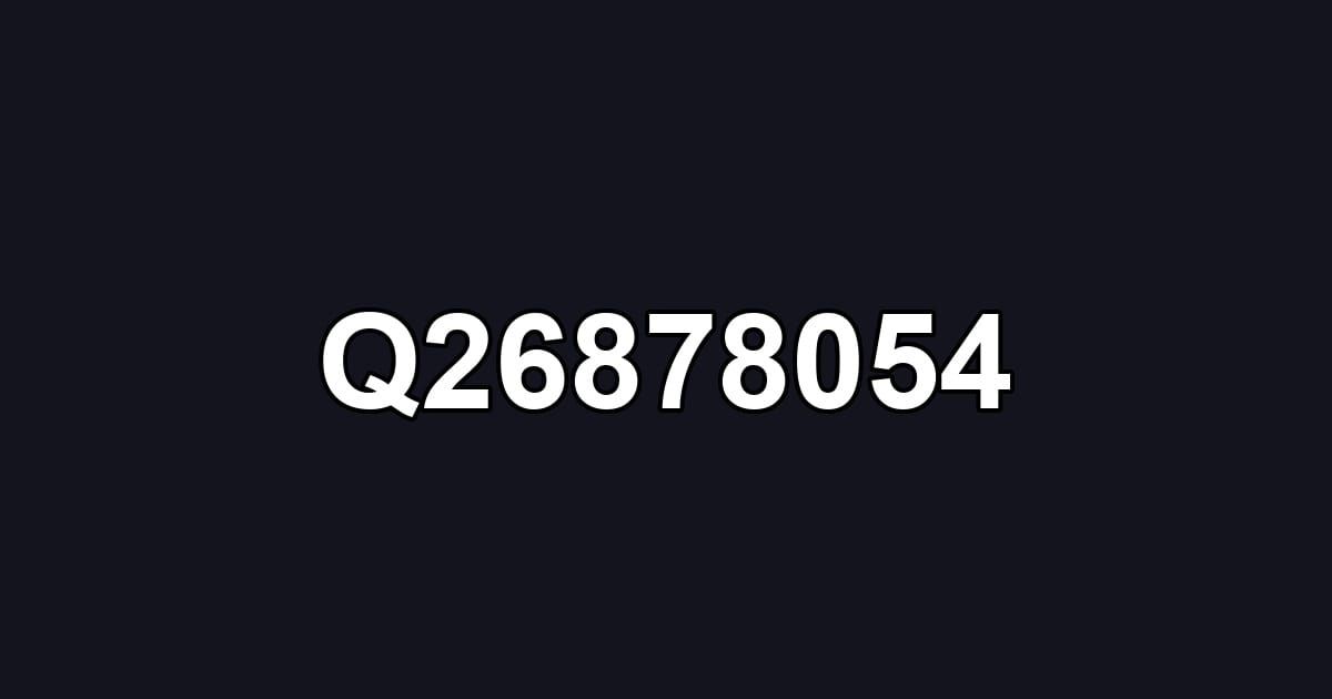 Q26878054
