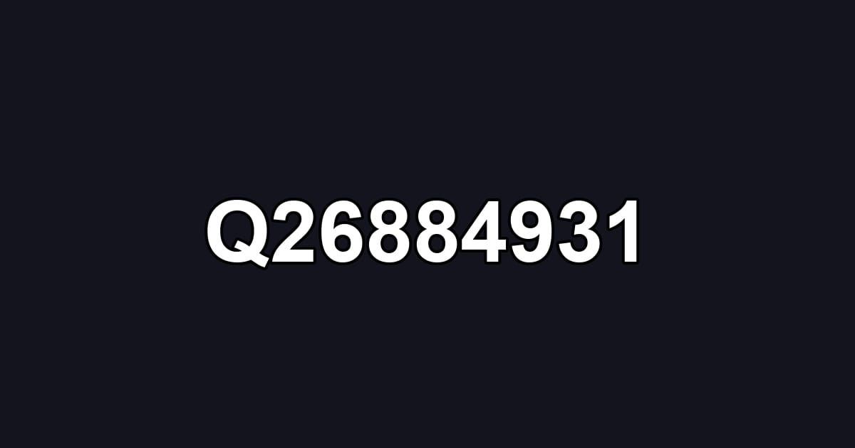 Q26884931