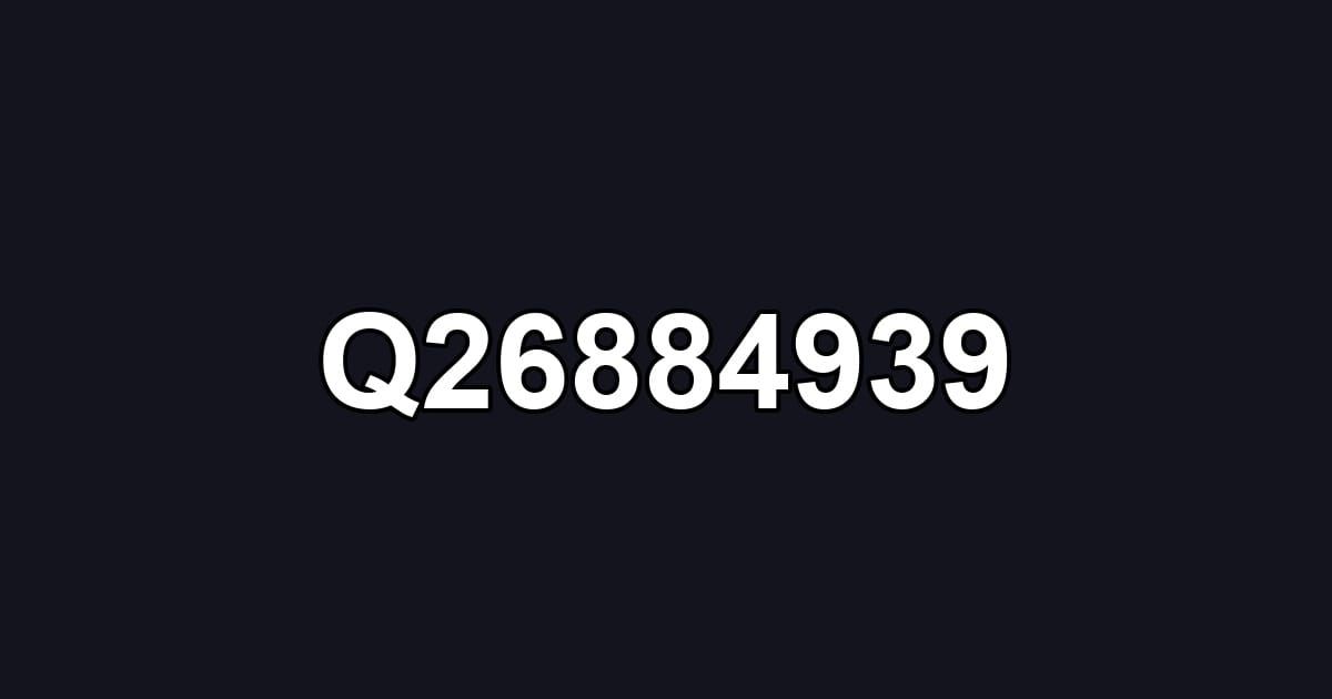 Q26884939
