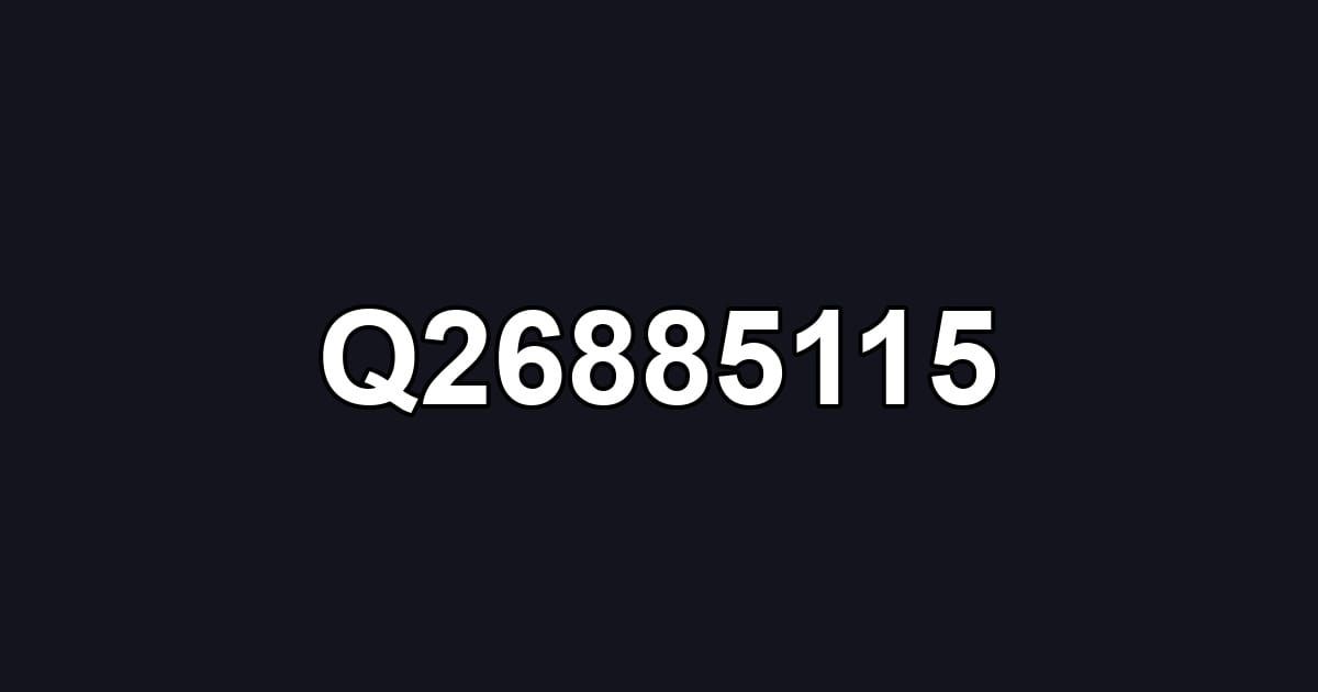 Q26885115