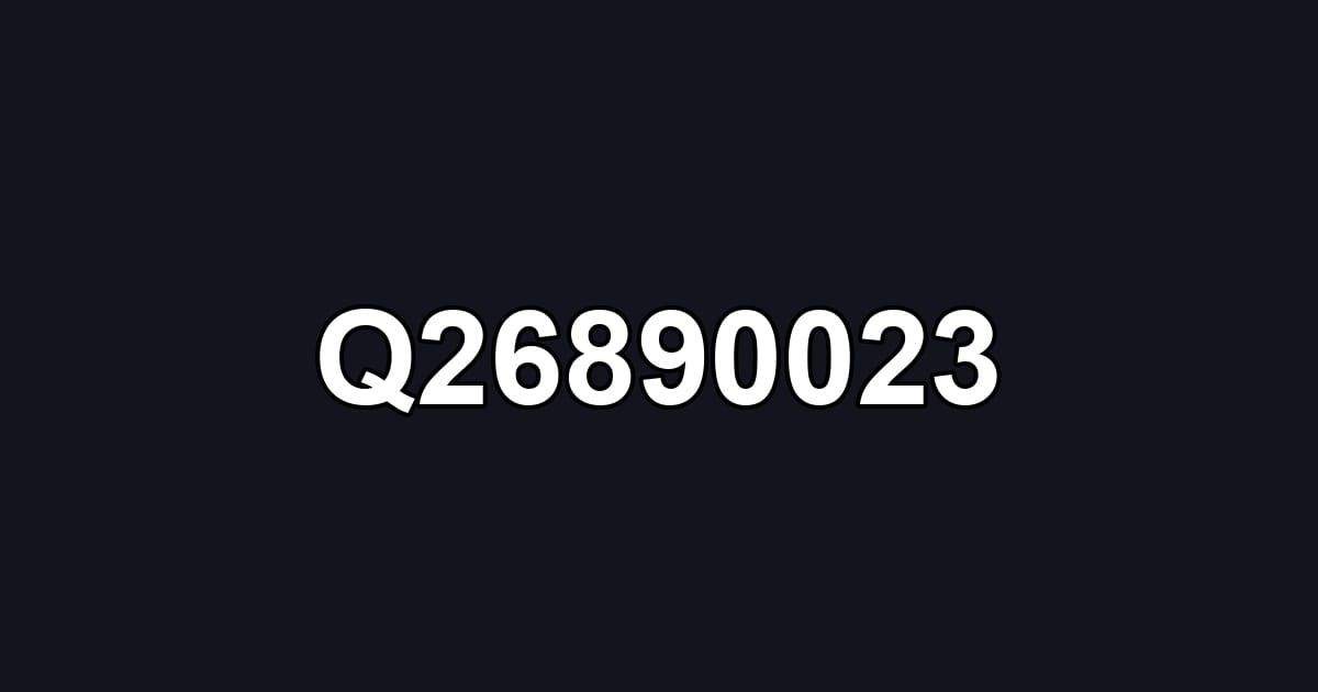 Q26890023