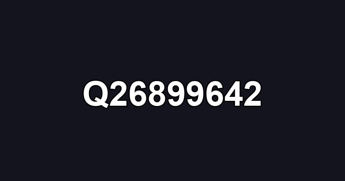 Q26899642