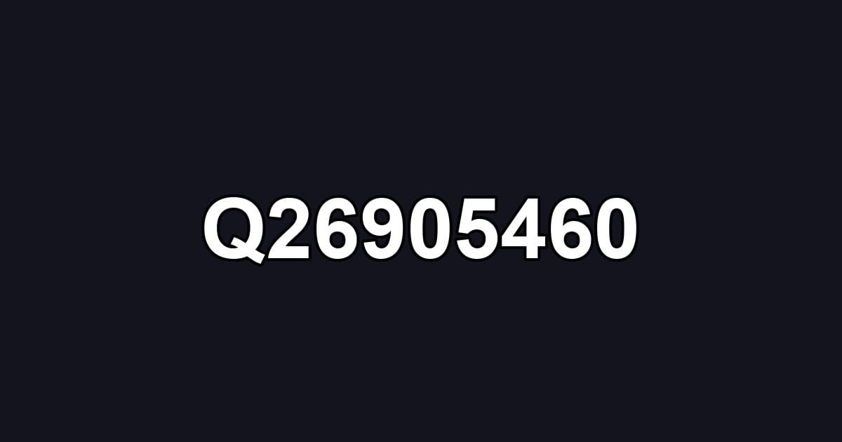 Q26905460