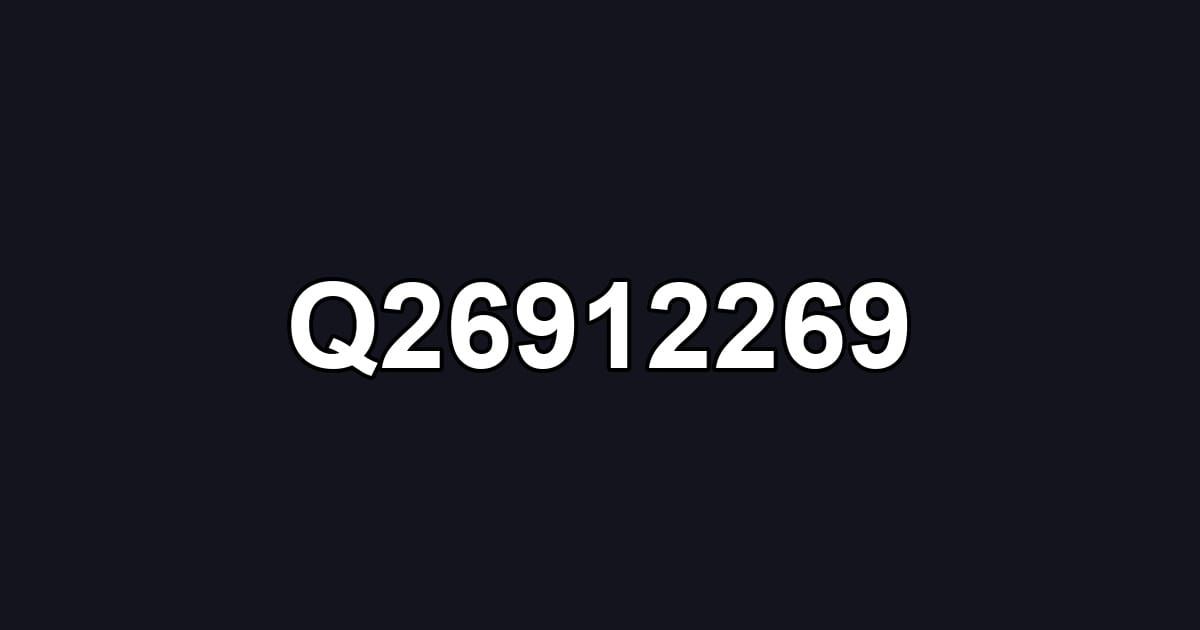 Q26912269