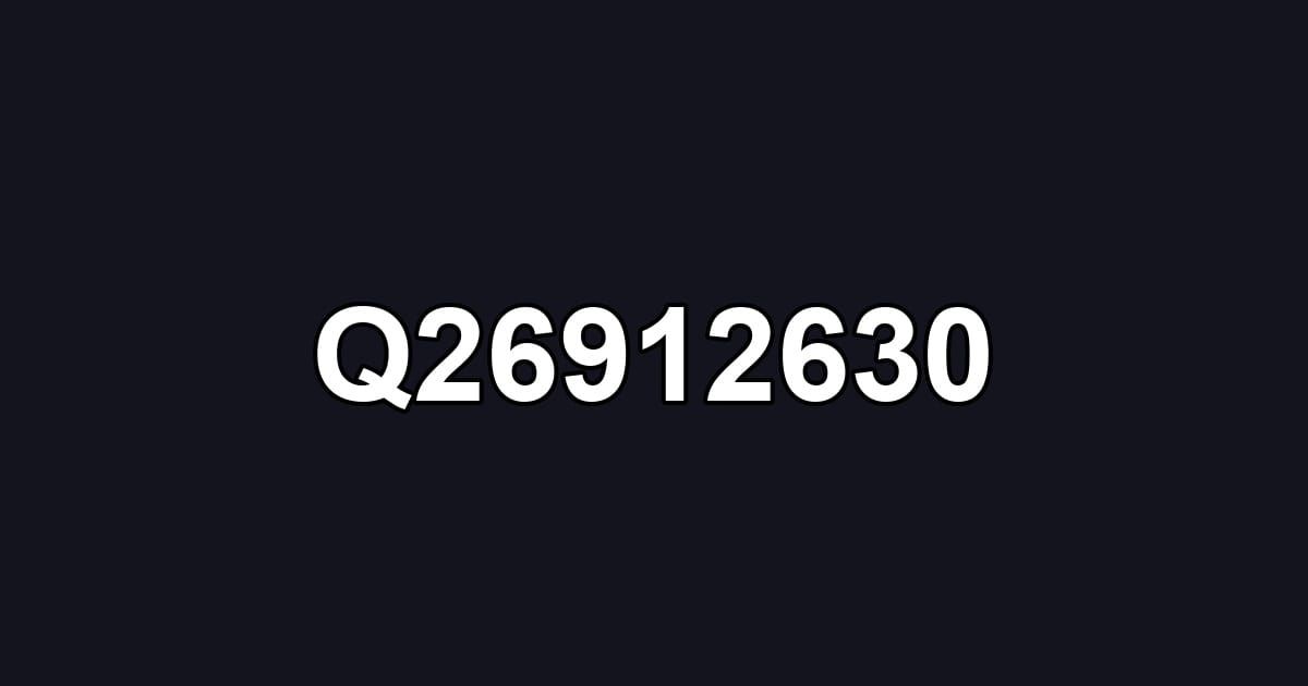 Q26912630