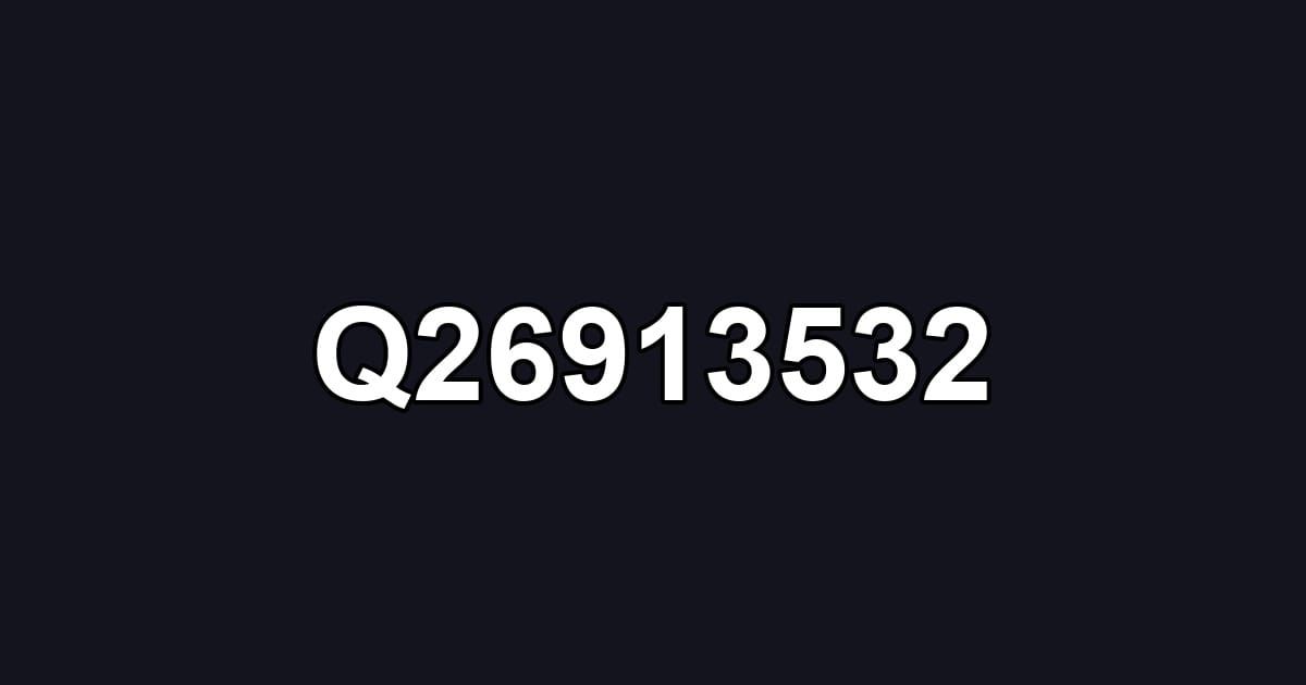Q26913532