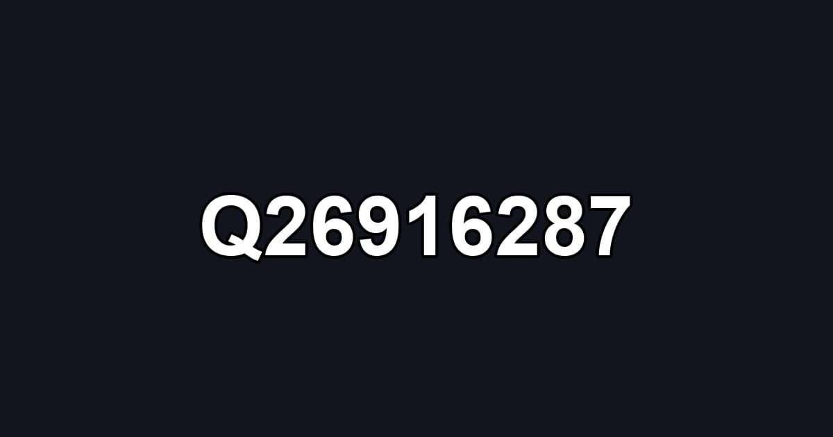 Q26916287