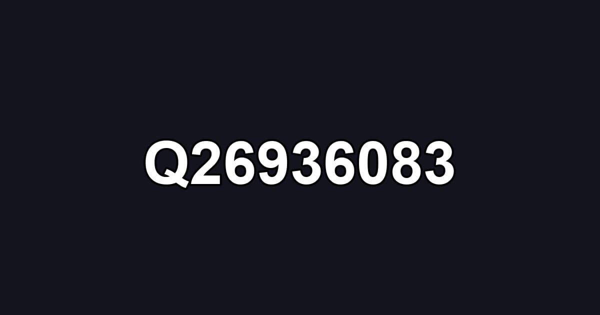 Q26936083
