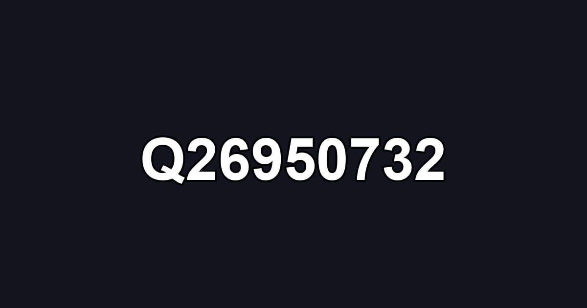 Q26950732